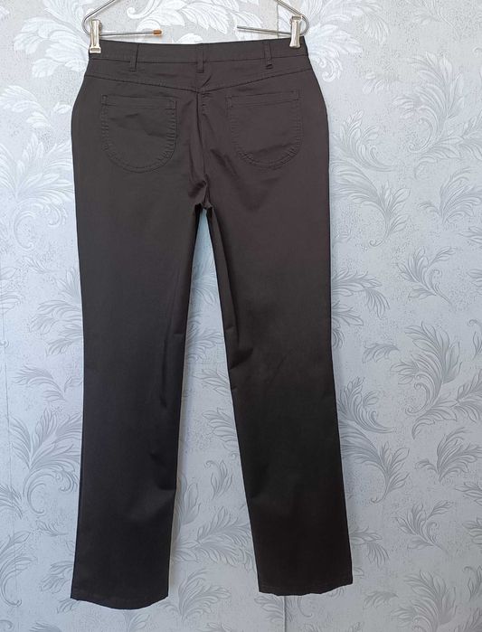 р 12/46-48 шоколадні джинси штани стрейчеві 96% бавовна Canda
