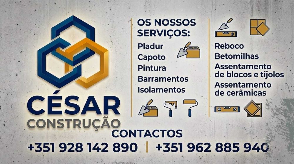 Pedreiro, pinturas, trabalhos em geral Masonry, painting, general work