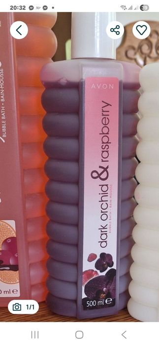 Avon płyn do kąpieli orchidea i maliny
