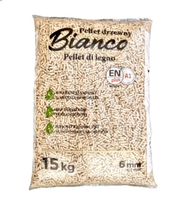 Pellet PREMIUM Bianco A1 ENplus Transport GRATIS!!!