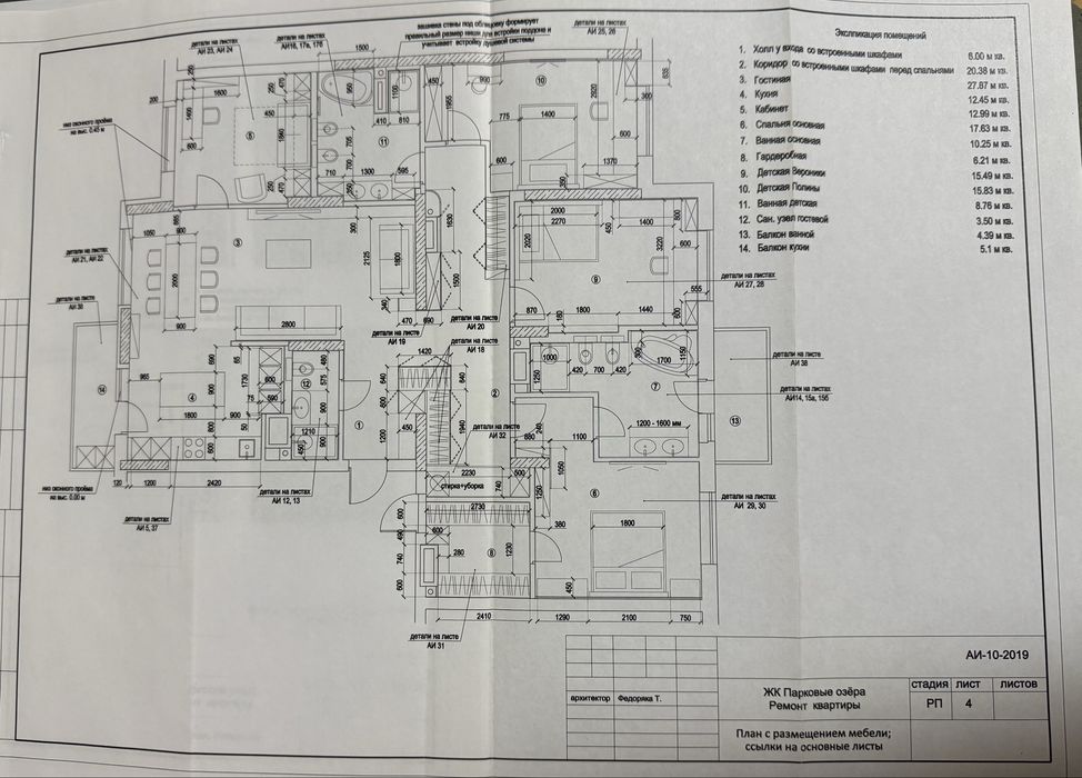 Продажа квартири, площа 168 м. ЖК Паркові озера.