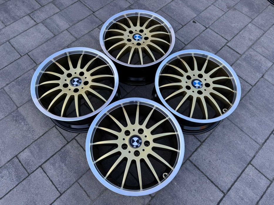 FELGI Złote 18 BMW E30 E34 E36 E46 E90 E91 E92 E93 5x120 8J ET35 #135