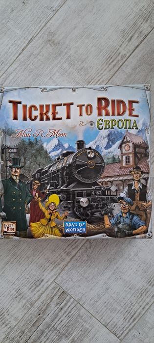 Настільна гра Ticket to Ride: Europe