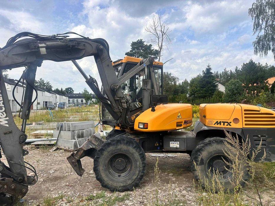 koparka kołowa Mecalac 12 MTX