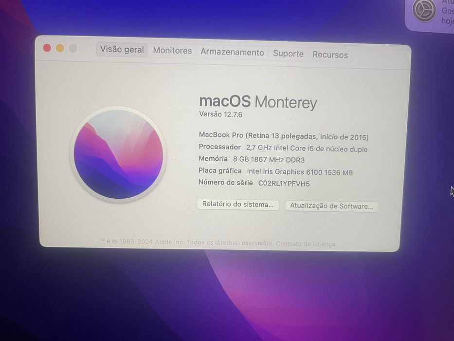 Apple MacBook Pro 13” 2015