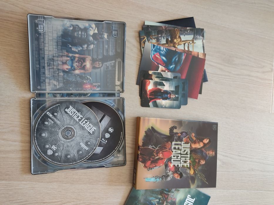 Justice League Steelbook bluray Manta Lab