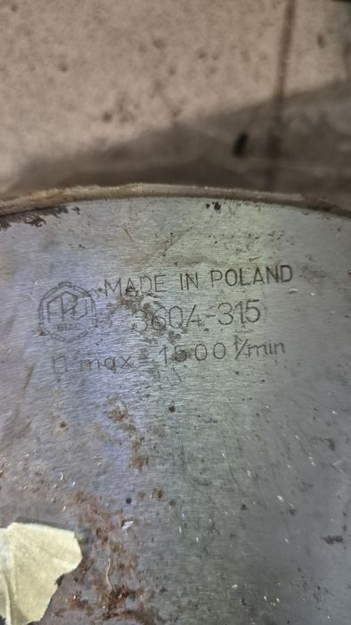 Uchwyt tokarski 315 mm bison Bizon bial  fpu toczenie tokarka
