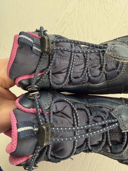 Geox зимові черевики для дівчики/ стан нових, 28 розмір