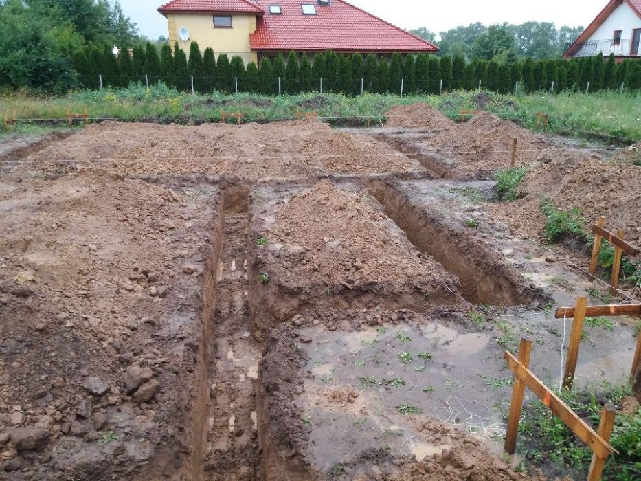 Usługi Minikoparką JCB 8018