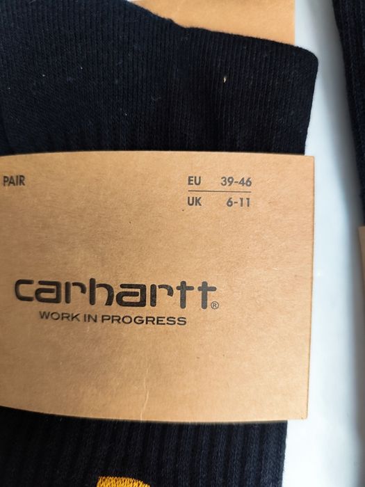 Skarpety Carhartt Wip czarne 3 pary