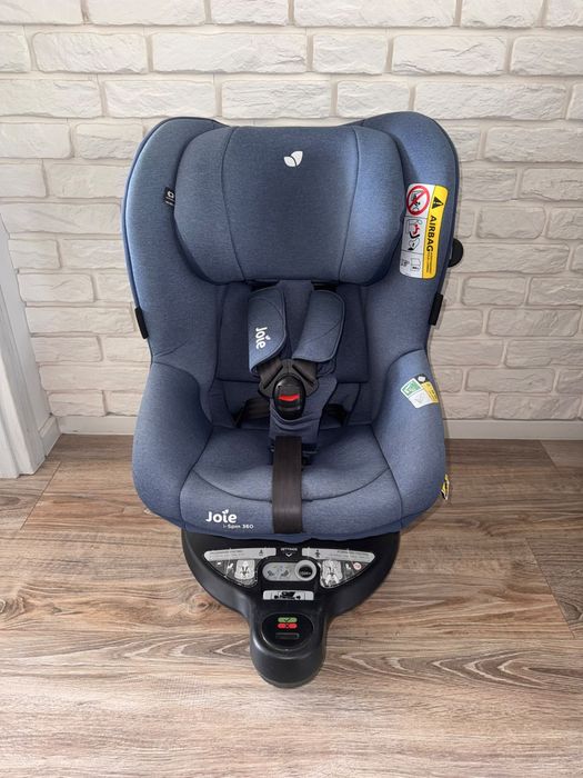 Fotelik samochodowy Joie i-Spin 360 – niebieski