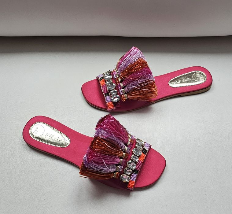 River Island klapki roz 42