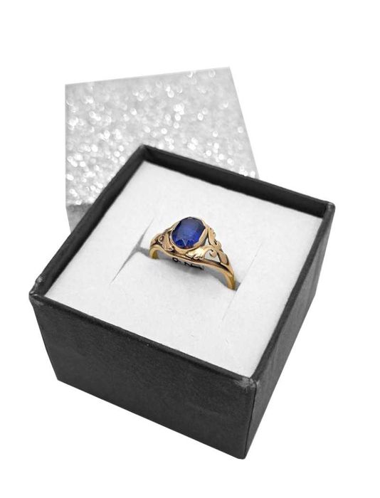 Złoty pierścionek 585p, 2,95g, r. 15