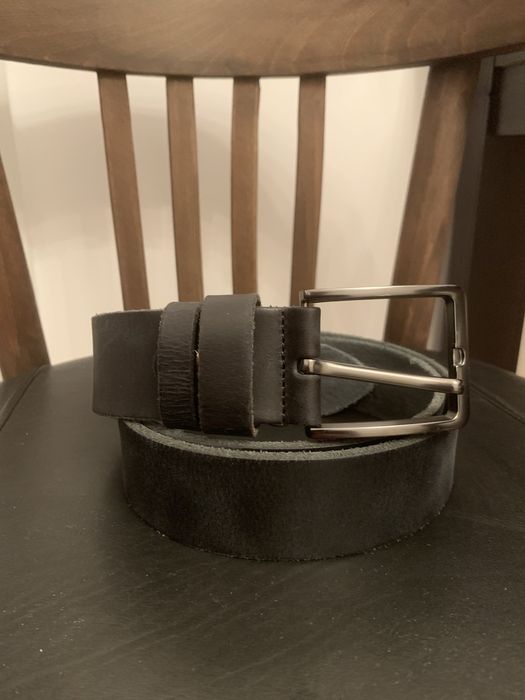 Pasek męski skórzany