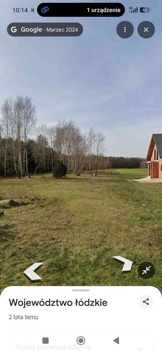 Sprzedam działkę budowlaną 1000m Stoki Drużbice 8 km do Belchatowa - Widok 3
