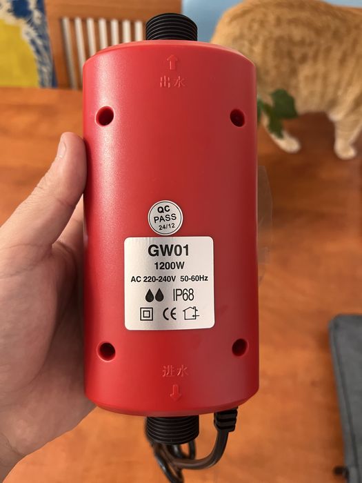 Resistencia para Aquario Nova! 1200W