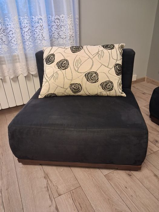 Narożnik z funkcją spania + dwa fotele