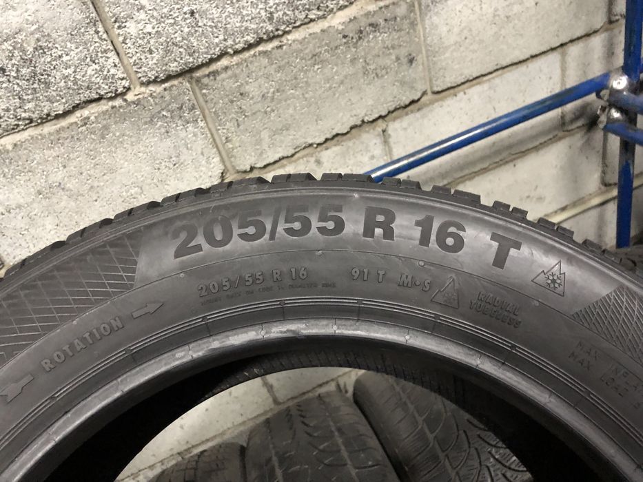 Зимові шини 205/55 R16 CONTINENTAL