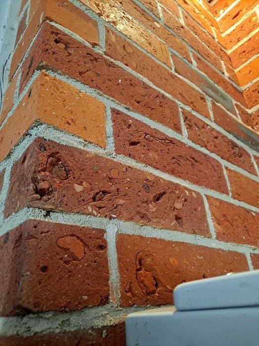 Płytki ceglane – stara cegła cięta środki  Lico