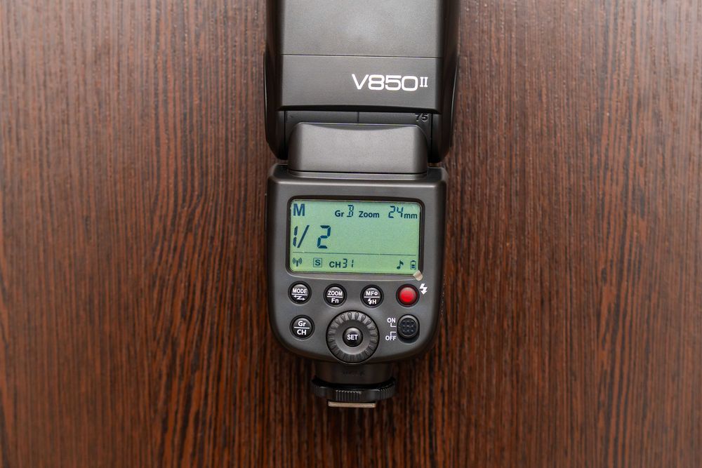 Вспышка мануальная Godox Ving V850 II как новая полный комплект