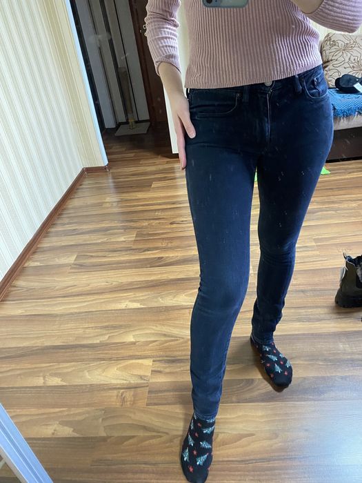 Джинси чорні Levi’s,Reserved брендові жіночі