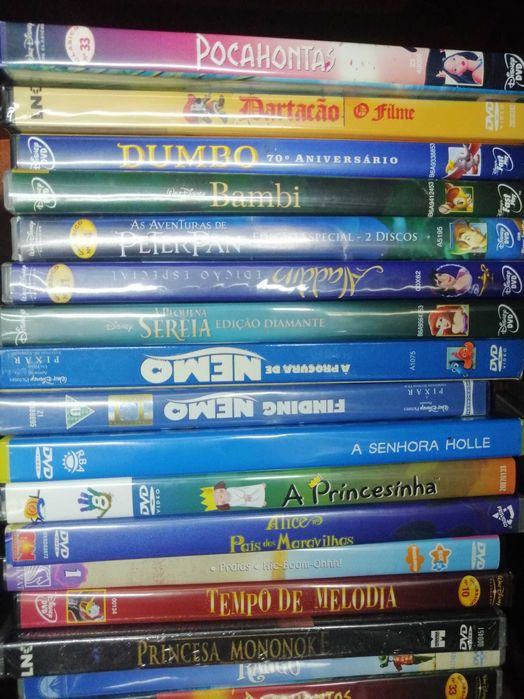 Dvd Originais VI Filmes Animados & (U até Z)