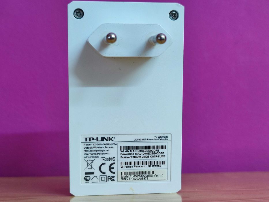 Tp-Link AV500 Wi-Fi Powerline