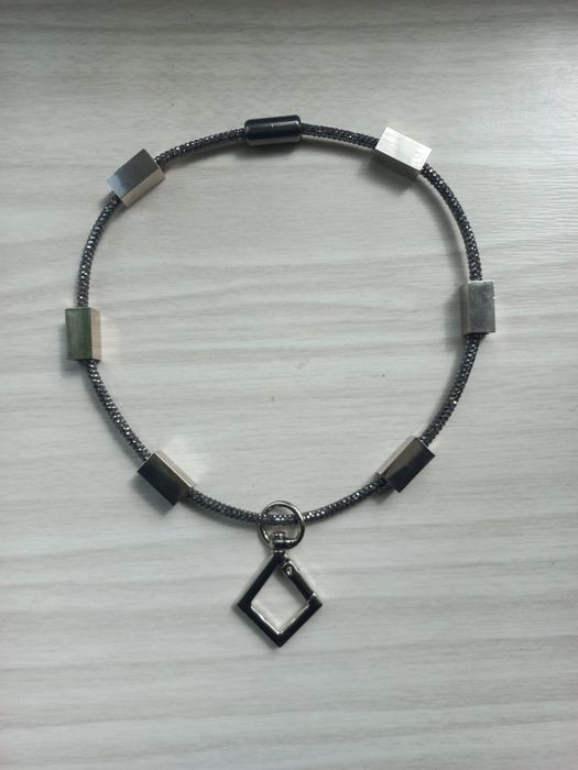 колье чокер струна Swarovski геометрія