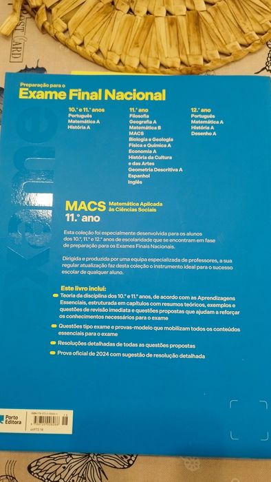 Livro de preparação exames de MACS