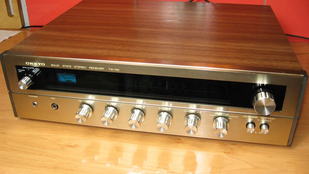 Unikatowy Onkyo TX-110 Vintage retro Amplituner,brzmienie bajka