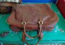 Mala Saco de viajem em Pele