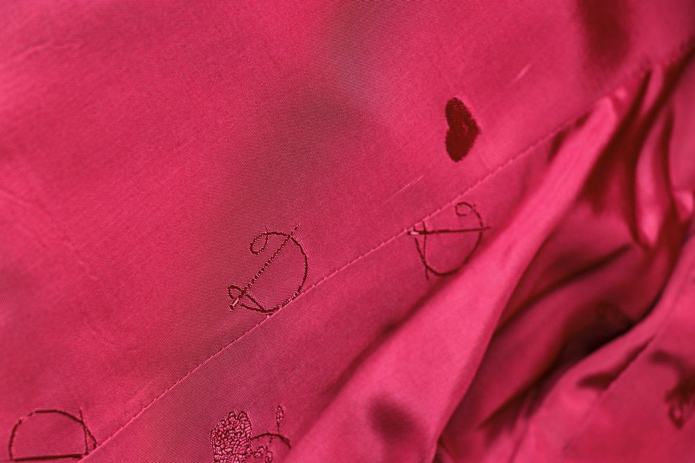 Casaco/blazer de inverno vermelho da Dalmata