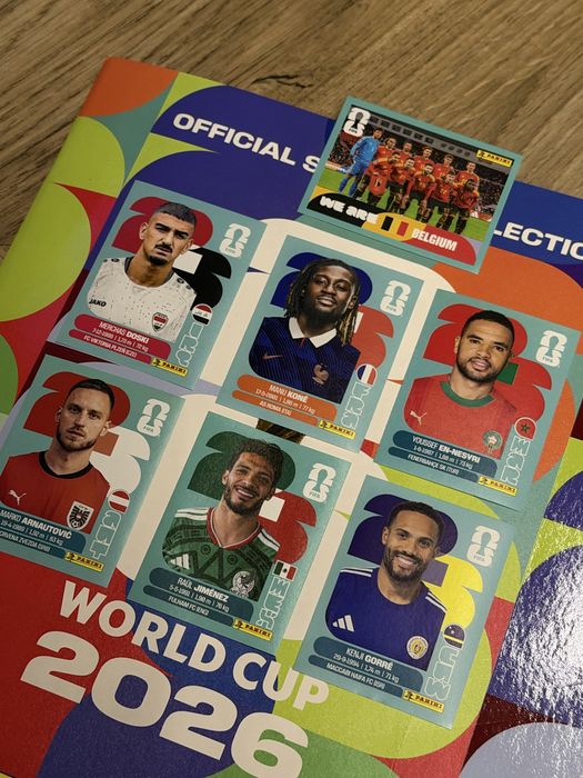 Обмін наліпок Panini Чемпіонат світу з футболу 2026