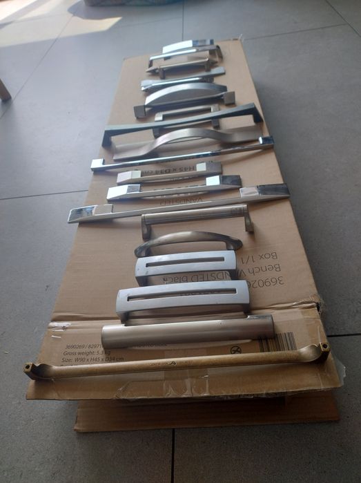 Uchwyt meblowy pojedynczych stal chrom reling gałka