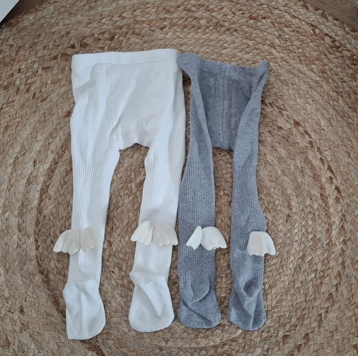 Rajstopy aniołki skrzydełka 80 2 pary