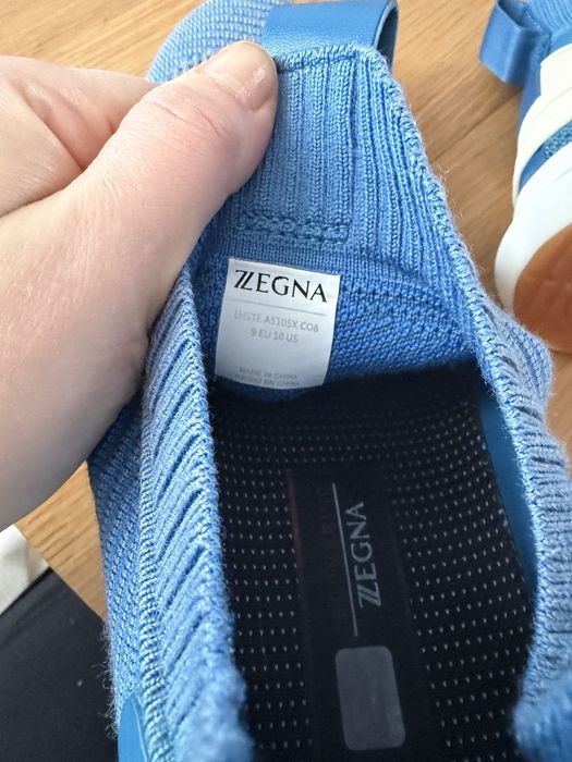 Кросівки ZEGNA оригінал, текстильні, преміум бренд, розмір 43