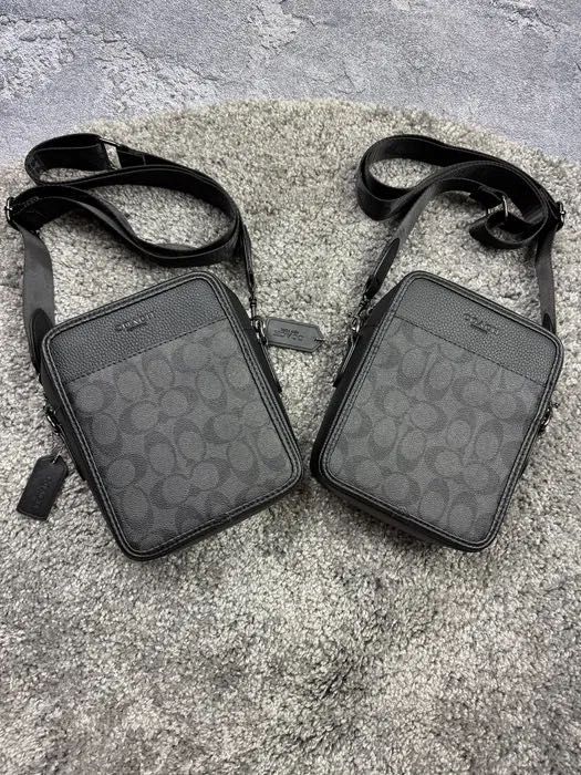 Сумка месенджер Coach коач через плече