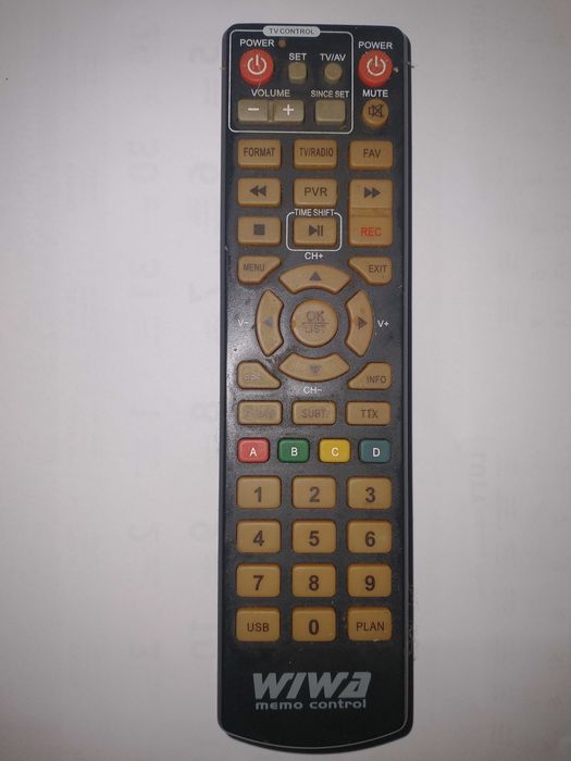 pilolt do Dekodera WIWA H.265 DVB-T2/HEVC/H.265 wszytkie tego typu