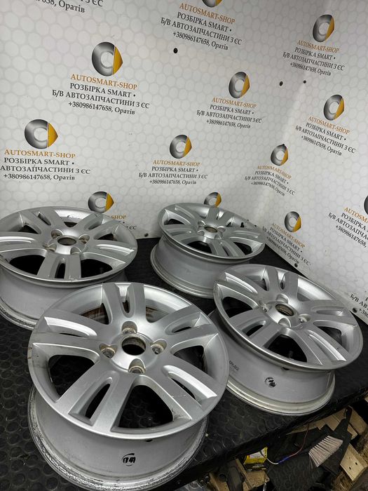 Диски R16 4x114.3 ЦО 67.1 ET46 Smart ForFour 454 Mitsubishi Colt 6Jx16 комплект 4 шт б/в