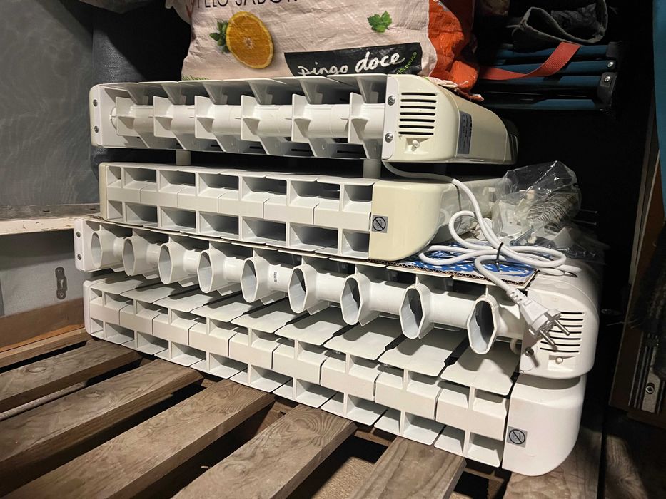 4 Emissores térmicos: 2x Emissor HJM ECL-C9 + 2x ECL-C6