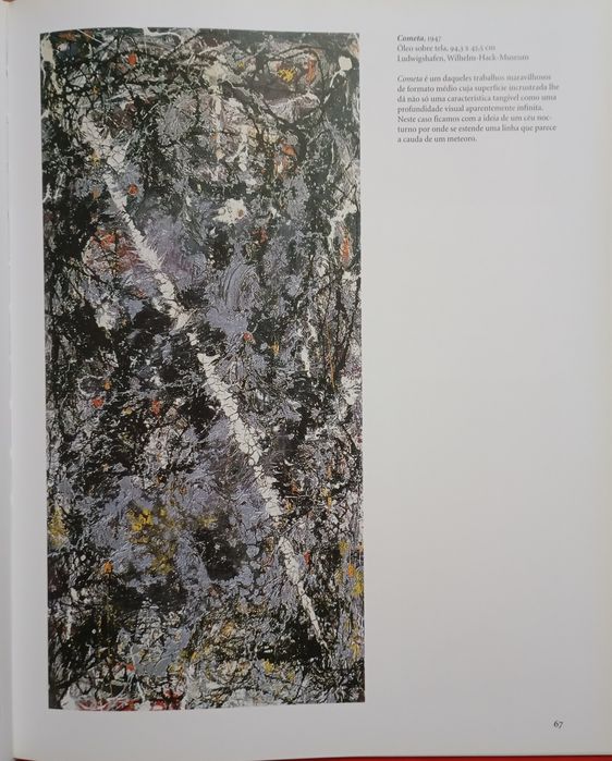 Jackson Pollock  - Mo limite da pintura
