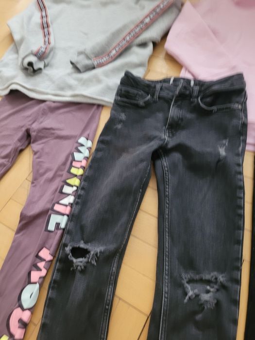 Zestaw ubran paka dla dziewczynki 134