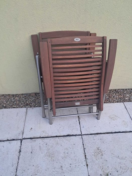 Ekskluzywne fotele do ogrodu na taras składane