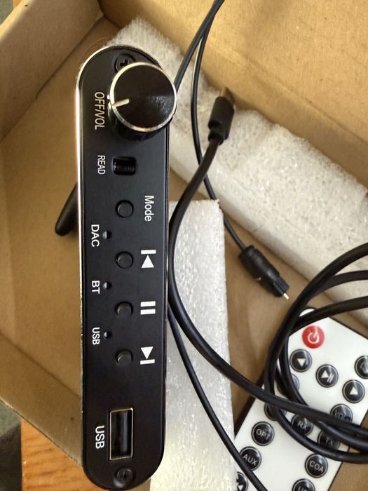 Bluetooth приёмник/передатчик. конвертер ЦАП аудио адаптер, AUX, RCA