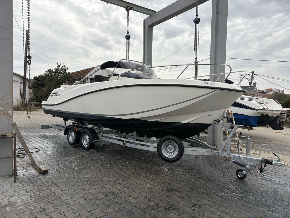 Vendo Quicksilver Open 6,75m de 2018 Mercury 150cv