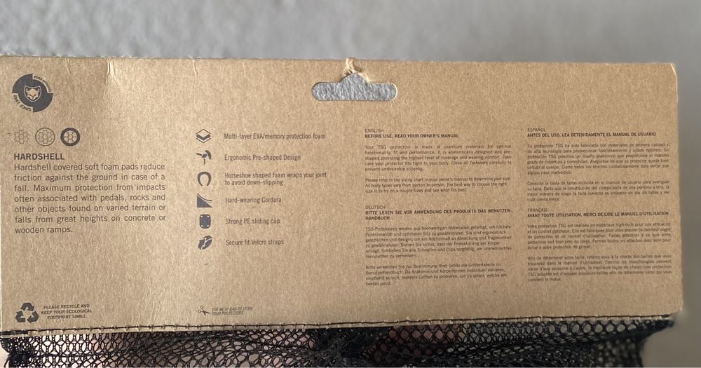 Ochroniacze na nadgarstki TSG Basic L czarny