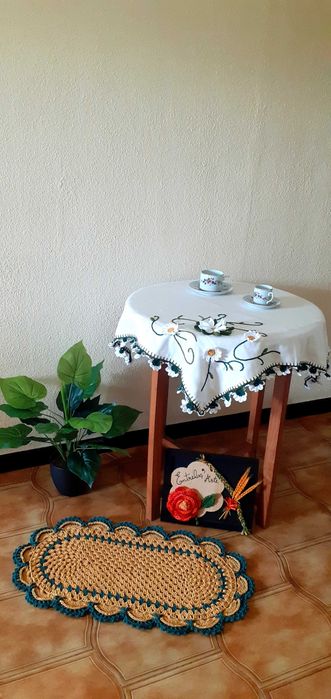 Toalha de Chá Artesanal