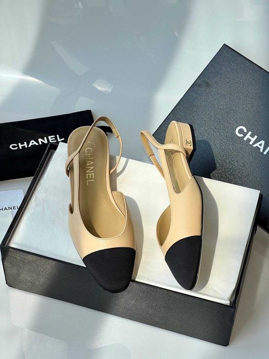 Buty Chanel Slingback damskie