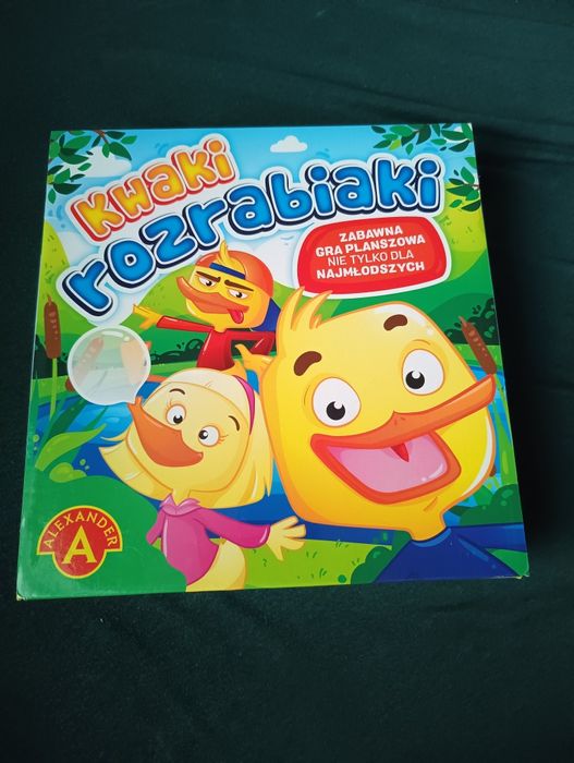 Kwaki rozrabiaki gra planszowa