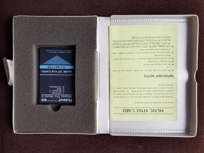 Roland karta styl TN-SC1-05